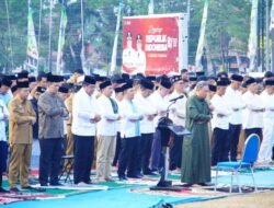 Minta Turunkan Hujan, Pemkab Muba Bersama Elemen Masyarakat Laksanakan Shalat Istisqo