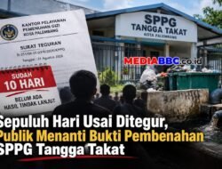 Sepuluh Hari Usai Ditegur, Publik Menanti Bukti Pembenahan SPPG Tangga Takat