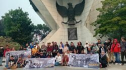 Insan Pers Sumsel Gelar Doa Bersama di Monpera untuk 5 Jurnalis Hilang Erupsi Anak Krakatau, Segera Di Temukan