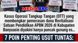 Bongkar Skandal Korupsi Banyuasin: PST Desak Polda Sumsel Tangkap Aktor Intelektual OTT Dinas Pendidikan dan Sapu Bersih Mafia Dana BOS-PSG