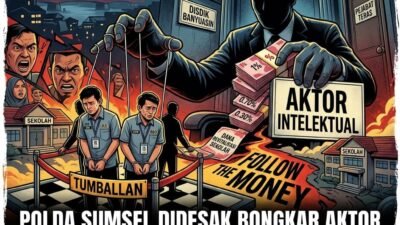 Polda Sumsel Didesak Bongkar Aktor Intelektual OTT Disdik Banyuasin, Jangan Cuma Tumbalkan Staf PPPK