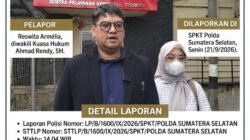 Reswita Armélia Laporkan Dugaan Pencemaran Nama Baik dan Ancaman ke Polda Sumsel
