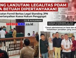  “Sidang Lanjutan, Warga Kenten Raya Soroti Dugaan Cacat Formil Legalitas PDAM Tirta Betuah”