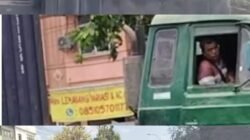 Trailer Kontainer Diduga Minim Lampu Keselamatan Saat Mundur di Palembang, Pengawasan Dipertanyakan
