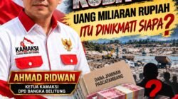 KAMAKSI Babel Pertanyakan Kasus Koba Tin, Uang Rp111 Miliar Itu Dinikmati Siapa?