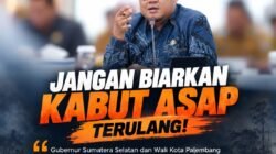 DPRD Palembang Soal Karhutla: Penegakan Hukum Harus Tegas, Jangan Ada Lagi Pembakaran Lahan!