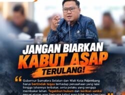 DPRD Palembang Soal Karhutla: Penegakan Hukum Harus Tegas, Jangan Ada Lagi Pembakaran Lahan!
