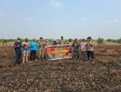 Cegah Karhutla, Bhabinkamtibmas Polsek Makarti Jaya Edukasi Warga Desa Upang Marga