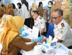 Rutan Kelas I Palembang Gelar Cek Kesehatan Gratis bagi Pegawai dan Warga Binaan, Perkuat Pelayanan Kesehatan