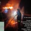 Truk Bermuatan Paket J&T Terbakar di Jalintim KM 37 Banyuasin, Polisi Lakukan Pengaturan Lalu Lintas