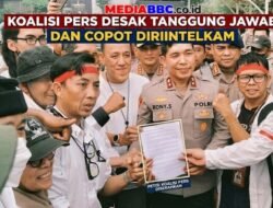 BENTROKAN DI DEPAN MAPOLDA SUMSEL BERUJUNG KEKERASAN TERHADAP JURNALIS, KOALISI PERS DESAK TANGGUNG JAWAB DAN COPOT DIRINTELKAM