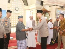 Polres Banyuasin Gelar Jumat Keliling, Perkuat Silaturahmi dan Pesan Kamtibmas