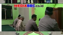 Subuh Keliling, Kapolsek Lalan Ipda Mustafa Fajri Ajak Warga Perkuat Kamtibmas dan Perangi Karhutla