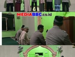 Subuh Keliling, Kapolsek Lalan Ipda Mustafa Fajri Ajak Warga Perkuat Kamtibmas dan Perangi Karhutla