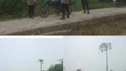 Kapolsek Lalan Ipda Mustafa Fajri Turun Langsung Atur Lalu Lintas, Pastikan Aktivitas Warga Aman dan Lancar