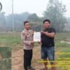 Bhabinkamtibmas Polsek Betung Sosialisasikan Pencegahan Karhutla di Desa Biyuku