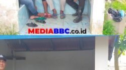 Sambangi Warga Bandar Agung, Bhabinkamtibmas Polsek Lalan Sosialisasikan Layanan 110 dan Bahaya Karhutla