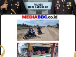 Patroli Presisi Polsek Lalan: Sisir Rute Strategis, Ciptakan Rasa Aman dan Kondusif bagi Masyarakat