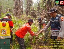 Patroli Terpadu di Desa Pulau Muning, Tim Gabungan Perkuat Pencegahan Karhutla
