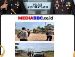Jamin Keamanan Warga, Polsek Lalan Gelar Patroli Stasioner dan Cipkon di Jalur Strategis Musi Banyuasin