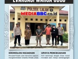 Respons Cepat Polsek Lalan Evakuasi Warga ODGJ ke RSJ Ernaldi Bahar Palembang