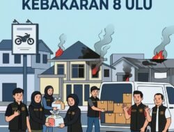 Bukan Sekadar Datang Lalu Pergi, Ormas Cakar Sriwijaya Kembali Gempur Bantuan untuk Korban Kebakaran 8 Ulu