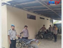 Siaga Ranmor di Wilayah Perairan: Polsek Lalan Pastikan Kuda Besi Personel Siap Tembus Medan Ekstrem