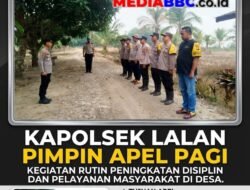 Awali Pekan dengan Disiplin dan Soliditas, Kapolsek Lalan Pimpin Apel Pagi: Pastikan Kesiapan Personel Kawal Kamtibmas