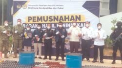 Bea Cukai Sumbagtim Musnahkan 22 Juta Batang Rokok Ilegal, Selamatkan Potensi Kerugian Negara Rp20,56 Miliar