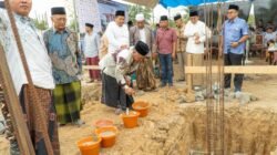 Peletakan Batu Pertama STIT Darul Ulum Lampung Dimulai, Masjid Dibangun Sebagai Fondasi Awal Kampus