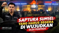 Lakukan Aksi Teatrikal di Hari Sumpah Pemuda, GAASS Deklarasikan Saptura Sumsel: Beri Tenggat Waktu atau Berhadapan dengan Hukum!