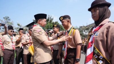 4.524 Pramuka Santri Berkumpul di Malang, Bawa Pesan Antikekerasan dan Peduli Lingkungan